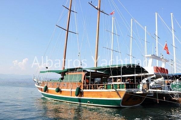 Green Angel is 16 M 2 cabin Lux gulet based in Fethiye  - Albatros