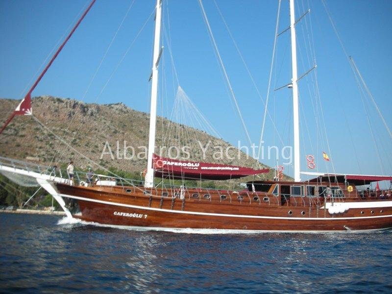 Gulet Caferoglu is a Lux Yacht was built in 2007 .  - Albatros