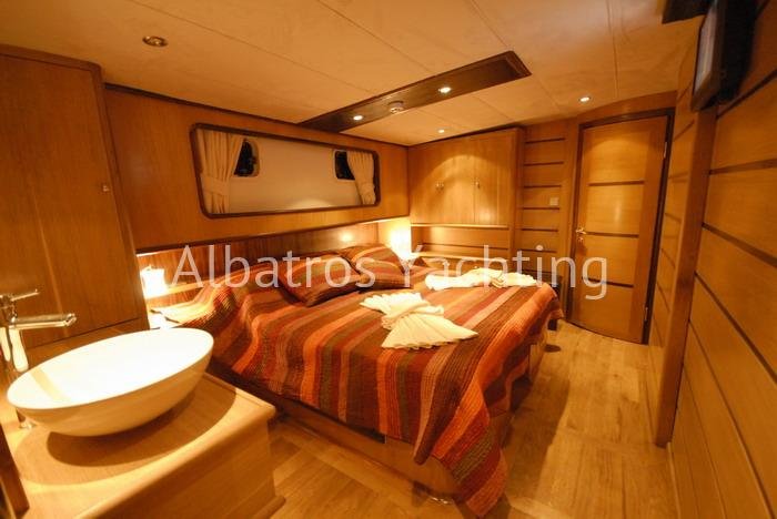 Son of Wind is 24 M length 4 cabin luxury yacht.  - Albatros